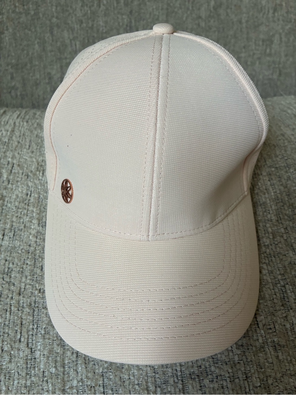 GAIAM Pale Pink Women's Baseball Cap with Rose Gold Accent